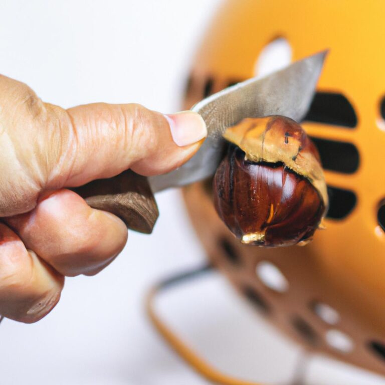 ¿Cómo pelar castañas?